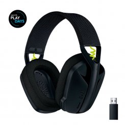 Навушники Logitech G435 Lightspeed (981-001050) Black/Yellow