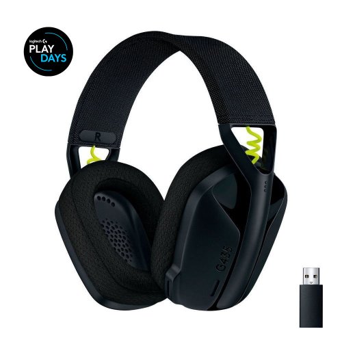 Фото Навушники Logitech G435 Lightspeed (981-001050) Black/Yellow