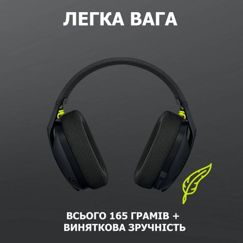 Logitech G435 LIGHTSPEED Wireless Gaming Headset - headset - 981