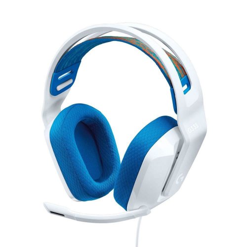 Навушники Logitech G335 Gaming (981-001018) White купити в Україні: Київ, Львів, Хмельницький, Тернопіль | Низька ціна, відгуки, характеристики від TELEMART фото