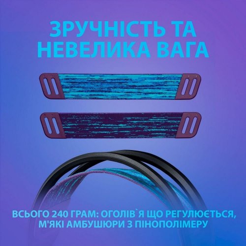 Наушники Logitech G335 Gaming (981-000978) Black купить в Украине: Киев, Днепр, Харьков, Одесса  | Низкая цена, отзывы, характеристики от TELEMART фото