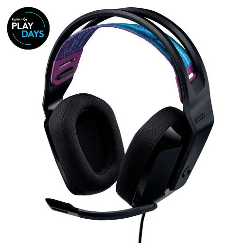Купити Навушники Logitech G335 Gaming (981-000978) Black - ціна в Києві, Львові, Вінниці, Хмельницькому, Франківську, Україні | інтернет-магазин TELEMART.UA фото
