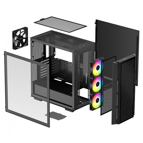 Photo Deepcool CG540 Tempered Glass without PSU (R-CG540-BKAGE4-G-1) Black