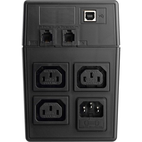 ДБЖ Mustek PowerMust 636 (98-UPS-VL016) купити в Україні: Київ, Львів, Хмельницький, Тернопіль, Івано-Франківськ | Низька ціна, відгуки, характеристики від TELEMART фото