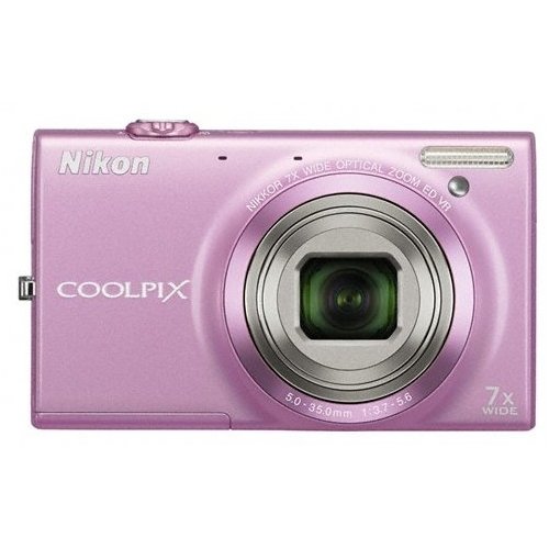 Купить Цифровые фотоаппараты Nikon Coolpix S6150 Pink - цена в Харькове, Киеве, Днепре, Одессе
в интернет-магазине Telemart фото
