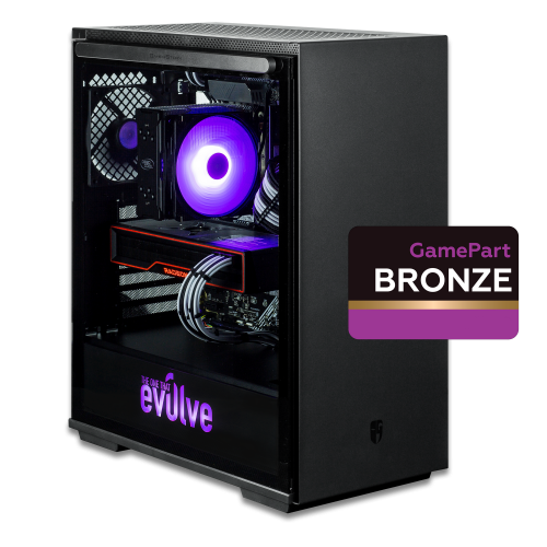 Продать Компьютер EVOLVE GamePart Bronze B (EVGP-BB560XA670XT-16S500BK) Black по Trade-In интернет-магазине Телемарт - Киев, Днепр, Украина фото