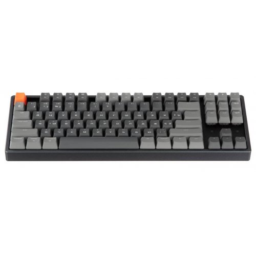 Клавиатура Keychron K8 87 keys White LED Gateron Blue (K8A2) Black купить в Украине: Киев, Днепр, Харьков, Одесса  | Низкая цена, отзывы, характеристики от TELEMART фото
