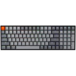 Клавіатура Keychron K4 100 keys RGB Aluminum Frame Gateron Blue Hot-Swap (K4J2) Black