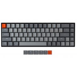 Клавиатура Keychron K6 68 keys RGB Gateron Brown Hot-Swap (K6V3) Black