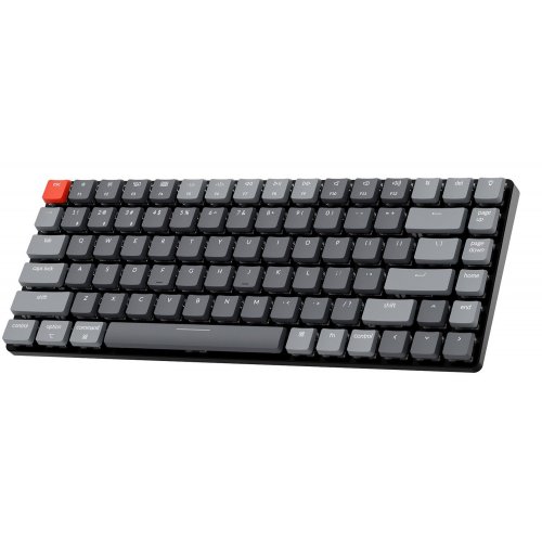 Клавіатура Keychron K3 84 keys White LED Low Profile Gateron Blue (K3A2) Black купити в Україні: Київ, Львів, Хмельницький, Тернопіль, Івано-Франківськ | Низька ціна, відгуки, характеристики від TELEMART фото
