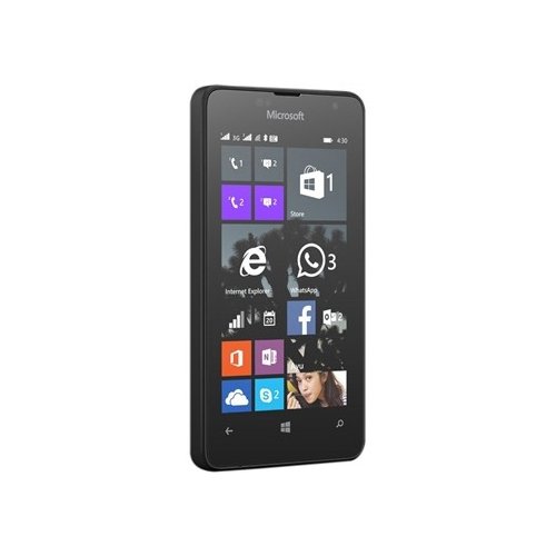 Купить Смартфон Microsoft Lumia 430 Dual Sim Black - цена в Харькове, Киеве, Днепре, Одессе
в интернет-магазине Telemart фото