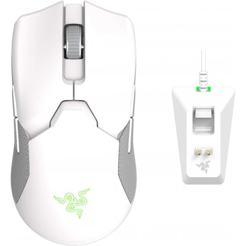 Купити Миша Razer Viper Ultimate Wireless & Mouse Dock (RZ01-03050400-R3M1) Mercury - ціна в Києві, Львові, Вінниці, Хмельницькому, Франківську, Україні | інтернет-магазин TELEMART.UA фото