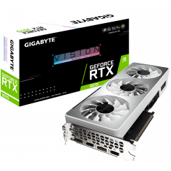 Видеокарта Gigabyte GeForce RTX 3070 VISION OC V2 8192MB (GV-N3070VISION OC-8GD 2.0)
