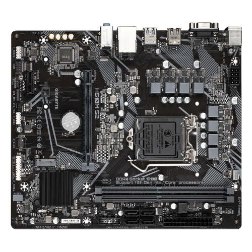 Photo Motherboard Gigabyte H510M S2 (s1200, Intel H510)