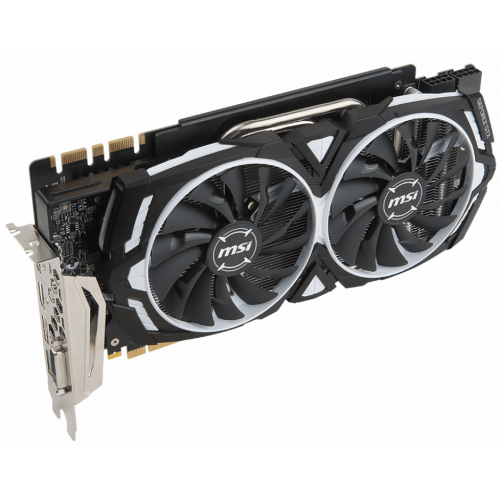 Продати Відеокарта MSI GeForce GTX 1080 Ti ARMOR 11264MB (GTX 1080 Ti ARMOR 11G OC FR) Factory Recertified за Trade-In у інтернет-магазині Телемарт - Київ, Дніпро, Україна фото