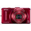 Фото Цифровые фотоаппараты Nikon Coolpix S9300 Red