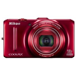 Цифрові фотоапарати Nikon Coolpix S9300 Red