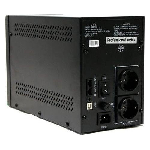 ДБЖ ProLogix Professional 2000 купити в Україні: Київ, Львів, Хмельницький, Тернопіль, Івано-Франківськ | Низька ціна, відгуки, характеристики від TELEMART фото