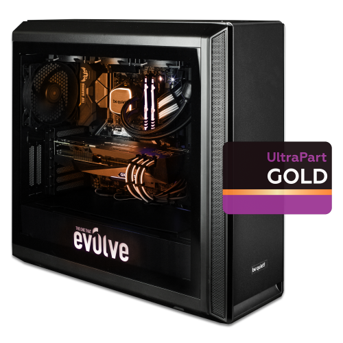 Продать Компьютер EVOLVE UltraPart Gold 3B (EVUP-G3Bi1190KFN308Ti-32S1TBk) Black по Trade-In интернет-магазине Телемарт - Киев, Днепр, Украина фото