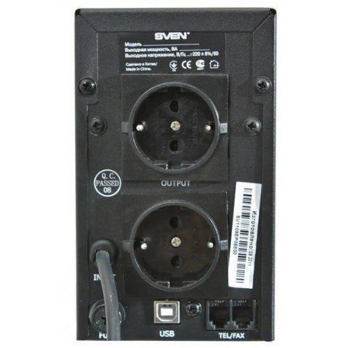 ИБП SVEN Pro+ 1000 LCD купить в Украине: Киев, Днепр, Харьков, Одесса  | Низкая цена, отзывы, характеристики от TELEMART фото