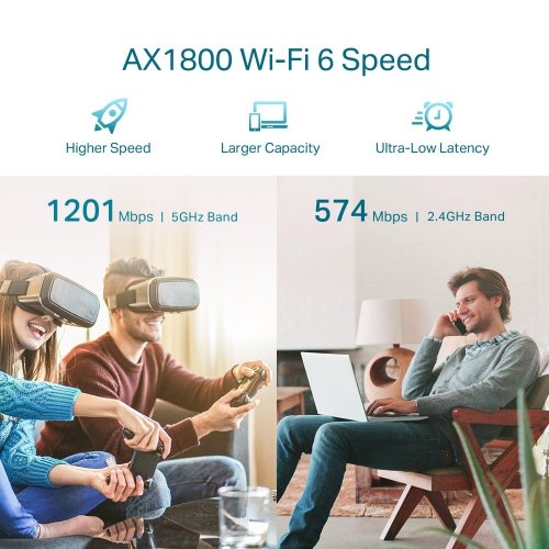 Ретранслятор TP-LINK RE605X купить в Украине: Киев, Днепр, Харьков, Одесса  | Низкая цена, отзывы, характеристики от TELEMART фото