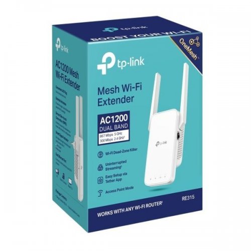 Ретранслятор TP-LINK RE315 купить в Украине: Киев, Днепр, Харьков, Одесса  | Низкая цена, отзывы, характеристики от TELEMART фото