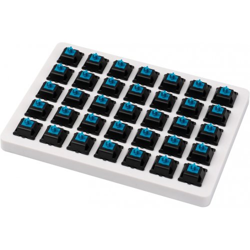 Купить Набор переключателей для клавиатуры Keychron Cherry MX Blue Switch 35 pcs Set (Z42_KEYCHRON) - цена в Харькове, Киеве, Днепре, Одессе
в интернет-магазине Telemart фото