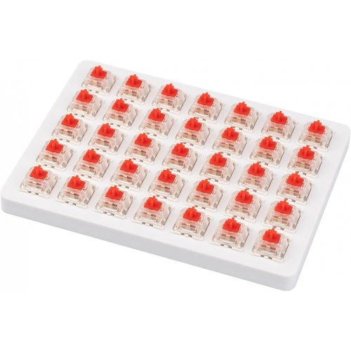 

Набор переключателей для клавиатуры Keychron Gateron Red Switch with Holder 35 pcs Set (Z61_KEYCHRON)