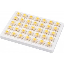 Набір перемикачів для клавіатури Keychron Gateron Yellow Switch with Holder 35 pcs Set (Z64_KEYCHRON)