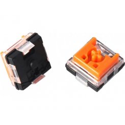 Набір перемикачів для клавіатури Keychron Low Profile Optical MX Orange Switch with Holder 90 pcs Set (Z25_KEYCHRON)