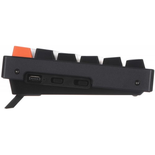 Клавиатура Keychron K2 84 keys White LED Gateron Brown (K2C3) Black купить в Украине: Киев, Днепр, Харьков, Одесса  | Низкая цена, отзывы, характеристики от TELEMART фото