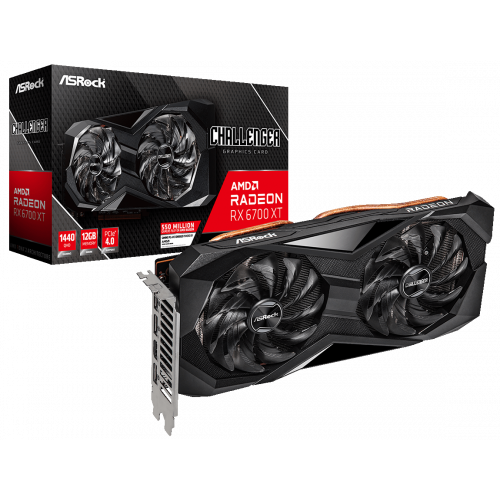 Продать Видеокарта AsRock Radeon RX 6700 XT Challenger D 12288MB (RX6700XT CLD 12G) по Trade-In интернет-магазине Телемарт - Киев, Днепр, Украина фото