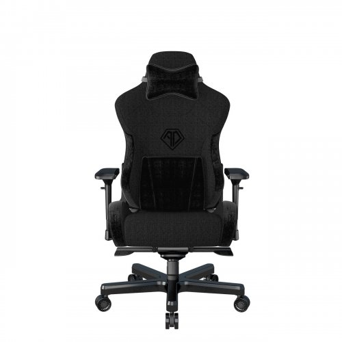 Ігрове крісло Anda Seat T-Pro 2 XL (AD12XLLA-01-B-F) Black купити в Україні: Київ, Львів, Хмельницький, Тернопіль, Івано-Франківськ | Низька ціна, відгуки, характеристики від TELEMART фото