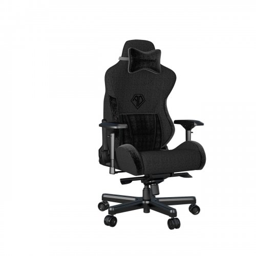 Ігрове крісло Anda Seat T-Pro 2 XL (AD12XLLA-01-B-F) Black купити в Україні: Київ, Львів, Хмельницький, Тернопіль, Івано-Франківськ | Низька ціна, відгуки, характеристики від TELEMART фото