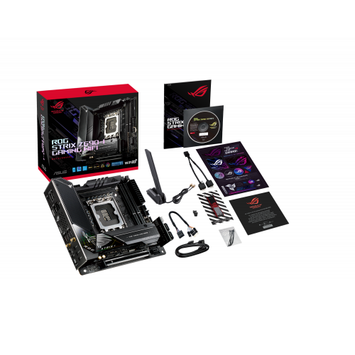 Продать Материнская плата Asus ROG STRIX Z690-I GAMING (WI-FI) (s1700, Intel Z690) по Trade-In интернет-магазине Телемарт - Киев, Днепр, Украина фото