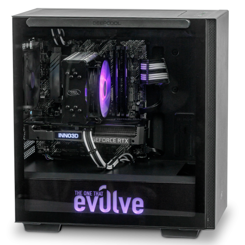 Продать Компьютер EVOLVE CyberPart Platinum 3H+ (EVCP-P3Hi1010FN166TI-16S240H1TBK) Black по Trade-In интернет-магазине Телемарт - Киев, Днепр, Украина фото