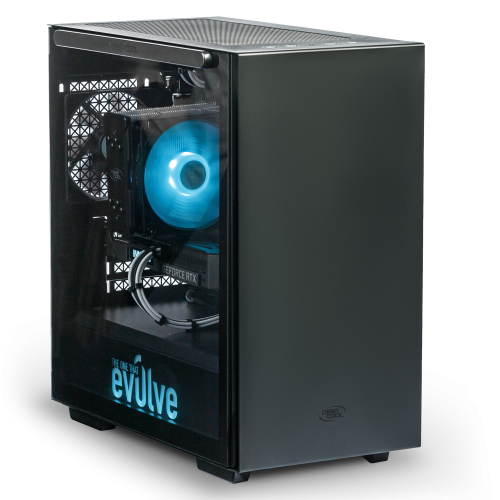 Продать Компьютер EVOLVE CyberPart Platinum 3H+ (EVCP-P3Hi1010FN166TI-16S240H1TBK) Black по Trade-In интернет-магазине Телемарт - Киев, Днепр, Украина фото