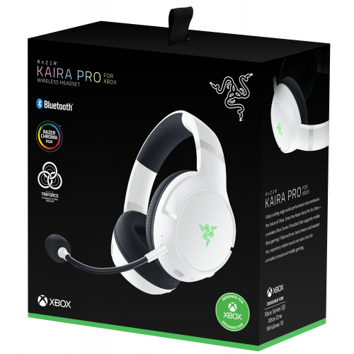 Купити Навушники Razer Kaira Pro for Xbox (RZ04-03470300-R3M1) White - ціна в Києві, Львові, Вінниці, Хмельницькому, Франківську, Україні | інтернет-магазин TELEMART.UA фото