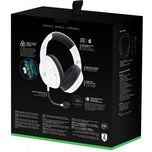 Купить Наушники Razer Kaira Pro for Xbox (RZ04-03470300-R3M1) White - цена в Харькове, Киеве, Днепре, Одессе
в интернет-магазине Telemart фото