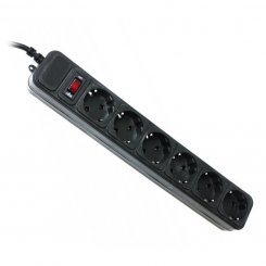 Мережевий фільтр Gembird 3m 6 розеток (SP6-G-10B) Black