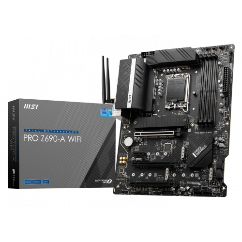 Продати Материнська плата MSI PRO Z690-A Wi-Fi (s1700, Intel Z690) за Trade-In у інтернет-магазині Телемарт - Київ, Дніпро, Україна фото