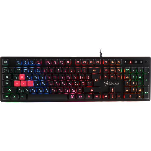 Купить Клавиатура A4Tech Bloody B160N Black - цена в Харькове, Киеве, Днепре, Одессе
в интернет-магазине Telemart фото