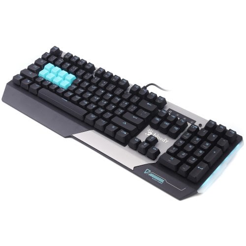 Купить Клавиатура A4Tech Bloody B865 Light Strike Red Switch Black - цена в Харькове, Киеве, Днепре, Одессе
в интернет-магазине Telemart фото