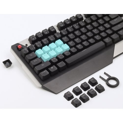 Купить Клавиатура A4Tech Bloody B865 Light Strike Red Switch Black - цена в Харькове, Киеве, Днепре, Одессе
в интернет-магазине Telemart фото