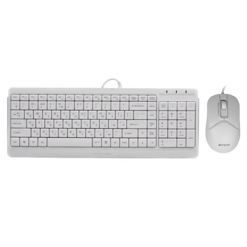 Комплект A4Tech Fstyler F1512 White купить в Украине | Telemart фото