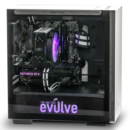 Продати Комп'ютер EVOLVE CyberPart Platinum 4H (EVCP-P4HR160N166TI-8S240H1TWH) White за Trade-In у інтернет-магазині Телемарт - Київ, Дніпро, Україна фото