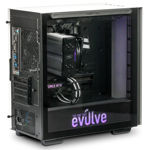 Продати Комп'ютер EVOLVE CyberPart Platinum 4H (EVCP-P4HR160N166TI-8S240H1TWH) White за Trade-In у інтернет-магазині Телемарт - Київ, Дніпро, Україна фото