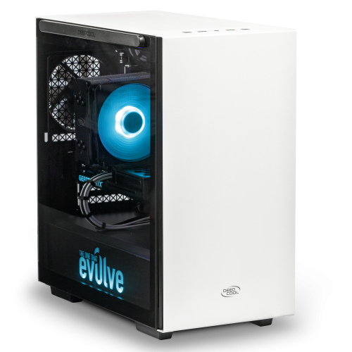 Продати Комп'ютер EVOLVE CyberPart Platinum 4H (EVCP-P4HR160N166TI-8S240H1TWH) White за Trade-In у інтернет-магазині Телемарт - Київ, Дніпро, Україна фото