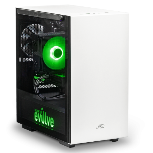 Продати Комп'ютер EVOLVE CyberPart Platinum 4H (EVCP-P4HR160N166TI-8S240H1TWH) White за Trade-In у інтернет-магазині Телемарт - Київ, Дніпро, Україна фото