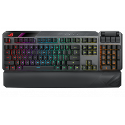 Клавиатура Asus ROG Claymore II Red Switch RGB (90MP01W0-BKRA00) Black
